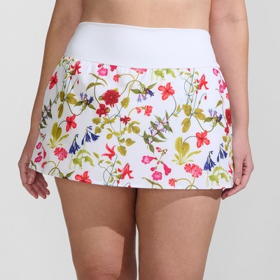 Lands' End Women's Pinchless Mini Swim Skort