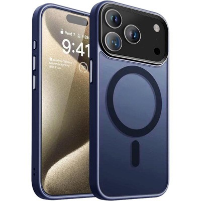 Entronix [Magnetic] Case Compatible with iPhone 17 Pro Max - Translucent Frosted Matte