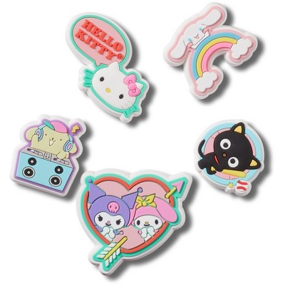 Crocs Nature Hello Kitty 5-Pack Shoe Charms | Jibbitz for Crocs