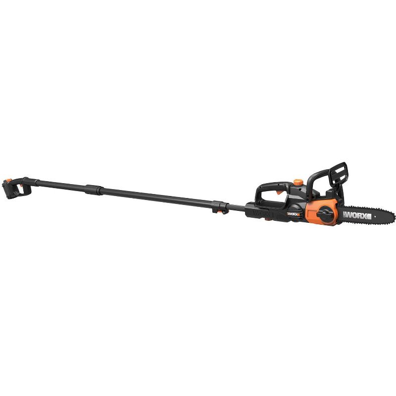 Worx WG323 20V Power Share 10" Cordless Pole/Chain Saw with Auto-Tension, 1 of 8