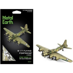 Boeing B-17 Flying Fortress Bomber Aircraft "World War II" US Army Air Forces Steel Model Kit by Metal Earth - 1 of 4