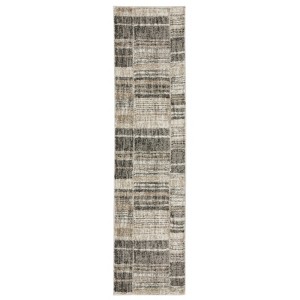 Oriental Weavers Cambria 055X2 Tan/ Charcoal Indoor Area Rug - 1'10" x 7'6" - 1 of 4