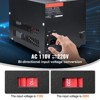 VEVOR Voltage Converter Transformer, 2000W, Heavy Duty Step Up/Down Transformer, Convert from 110 Volt to 220 Volt, Black - 4 of 4