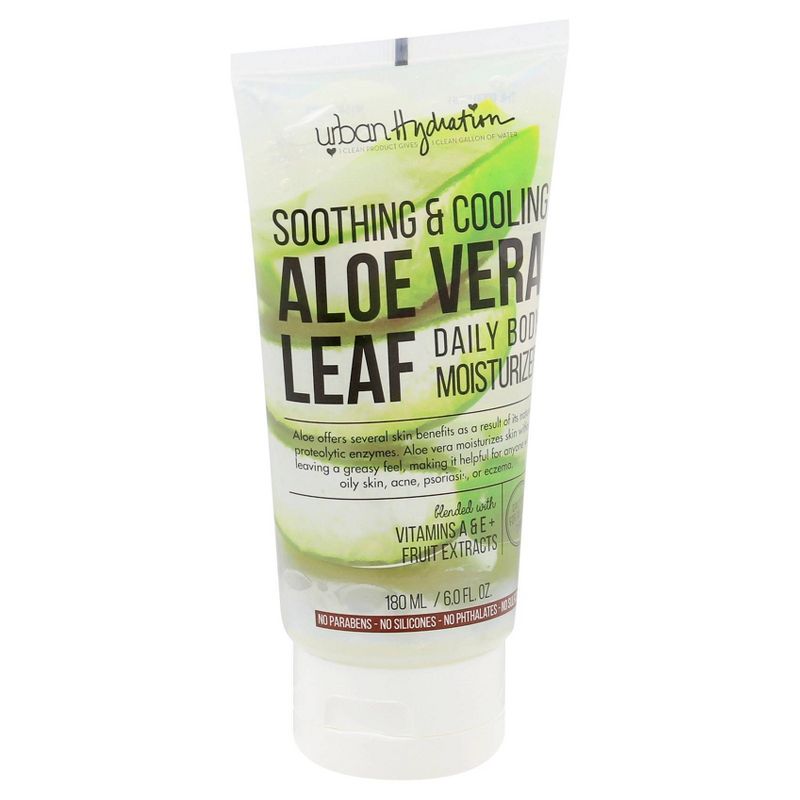 Urban Hydration Aloe Vera Leaf Soothing &#38; Cooling Body Gel Moisturizer - Scented - 6 fl oz, 3 of 6