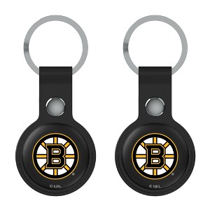 Keyscaper NHL Eastern Conference Teams Insignia Black Airtag Holder 2-Pack - 1 of 4