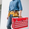 21-Inch Metal Tool Box with 4 Lockable Drawers, Portable Tool Chest Organizer for Mechanics & DIY | Auto-Locking System, Smooth Ball Bearing Slides - 3 of 4
