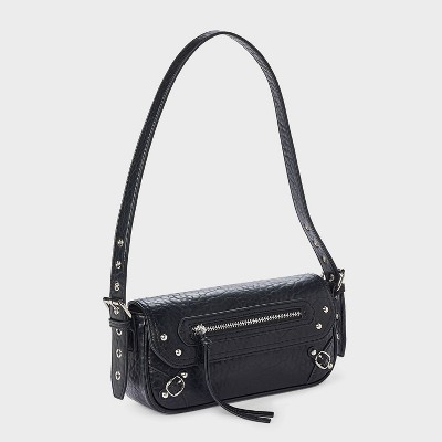 Сумки Wild Fable Studded Detail Flap Shoulder - Wild Fable™ Black — фото 3