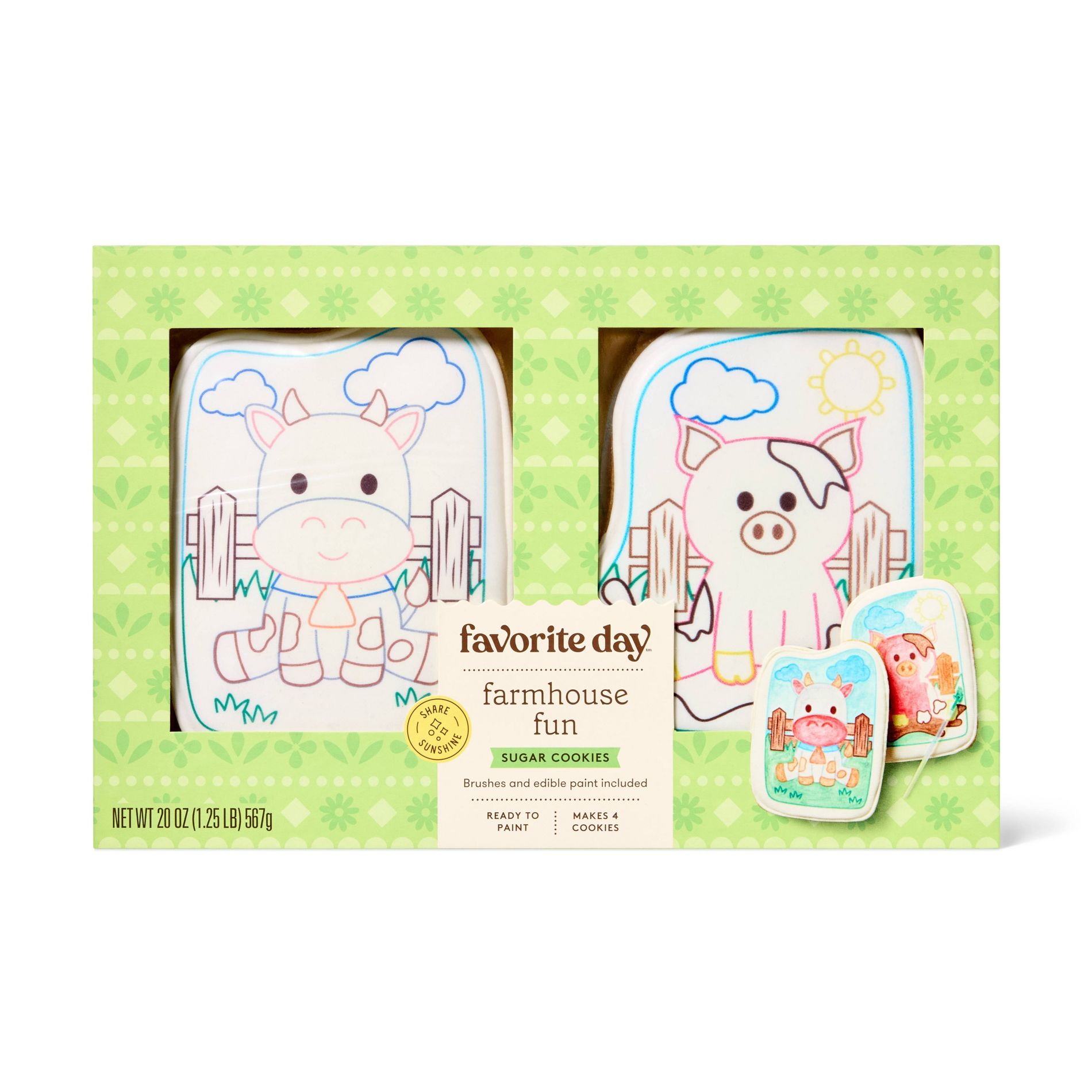 Easter Paint-Your-Own Spring Cookie Kit - 20oz - Favorite Day™