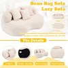 MOONMISS Durable Comfort Lounger High Back Bean Bag Chair Couch, Accent Floor Soft Lounge Chair - 4 of 4