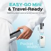 COSLUS Mini Water Flosser for Travel: Portable Compact Design, Cordless Oral Irrigator with 4 Modes, Removable Tank, IPX7 Waterproof for Braces - 2 of 4