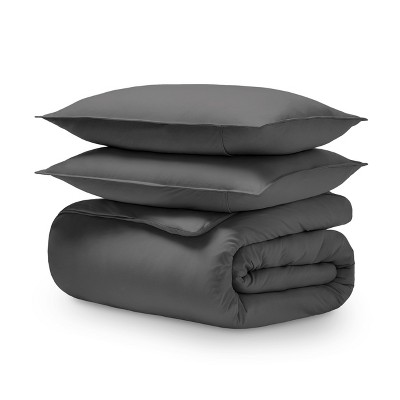 Organic Cotton Jersey Duvet Cover Set by Bare Home