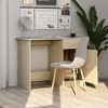 vidaXL Desk Sonoma Oak 39.4 in.x19.7 in.x29.9 in. Engineered Wood - 4 of 4