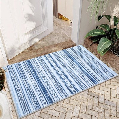 Farmhouse Boho Print Area Rug