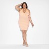 Women's Halter Knit Mini Bodycon Dress - Wild Fable™ - 2 of 3