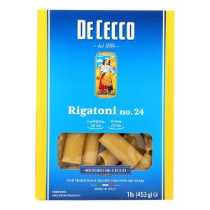 De Cecco Pasta - Pasta - Rigatoni - Case of 12 - 16 oz - 1 of 2