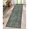 Lahome Grasso Vintage Machine Washable Area Rug-Soft Carpet for Living Room, Bedroom, or Office - 2 of 4