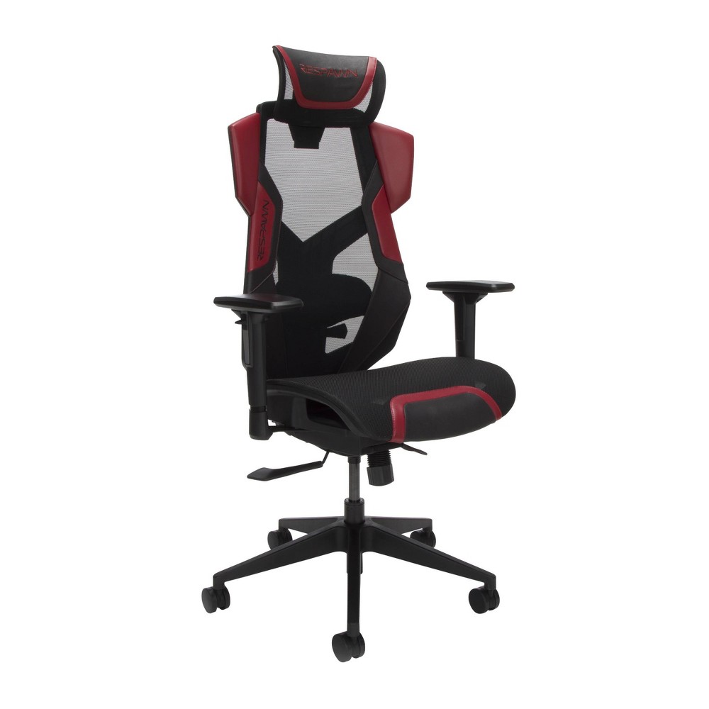 RESPAWN Flexx Mesh Gaming Chair: Ergonomic, Swivel, 300 lb Capacity, Adjustable Arms