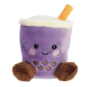 Aurora Mini Tart Taro Boba Palm Pals Adorable Stuffed Animal Purple 3.5" - 1 of 4