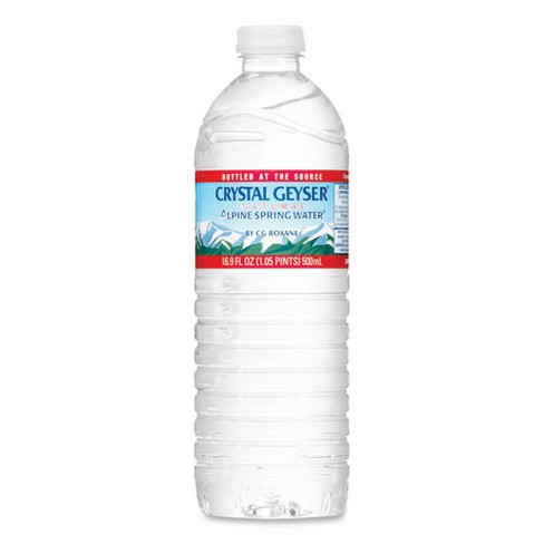 Crystal Geyser Natural Alpine Spring Water Bottle- Case of 35 - 16.9 OZ - image 1 of 4