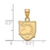 Black Bow Jewelry 10k Yellow Gold U.S. Military Academy Black Knights NCAA Small Pendant - 2 of 3