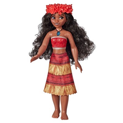 moana doll with necklace