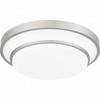 Quoizel Lighting Cromwell 1 - Light Flush Mount in  Brushed Nickel - 3 of 4