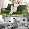 Dyonery 68" Loveseat Sofa,Comfy Couches for Living Room,Mid Century Modern Loveseat Sofa,Tool-Free Assembly Small Couches for Bedroom Office - 4 of 4