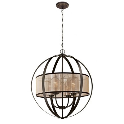 Elk Home Diffusion 4 - Light Chandelier in  Oil Rubbed Bronze