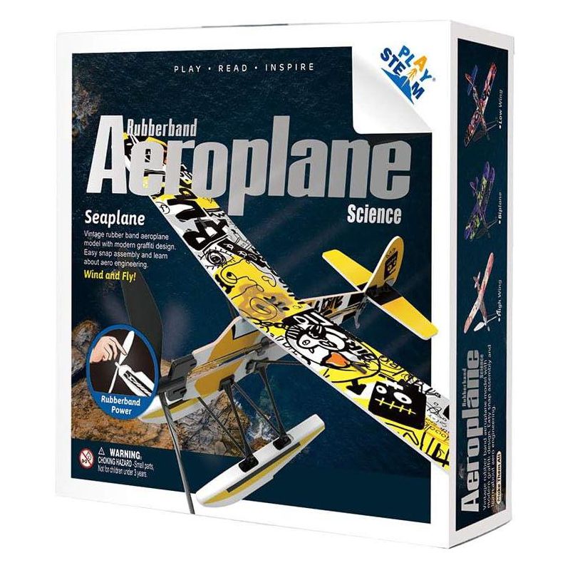 Playsteam Rubber Band Airplane Science - Seaplane, 4 of 6