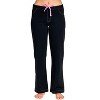 Casual Nights Women's 100% Cotton Contrast Stitch Pajama Sleep Pants - 2 of 4