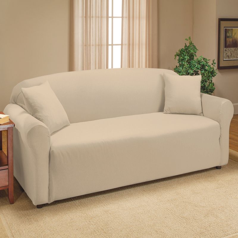 Collections Etc Jersey Stretch Slipcover Furniture Protector, 2 of 3