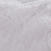 3 Piece Plush Shaggy Comforter Set Ultra Soft Luxurious Faux Fur Decorative Fluffy Crystal Velvet Bedding by Sweet Home Collection® - 4 of 4