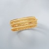 Ross-Simons Italian 18kt Gold Over Sterling Silver Jewelry Set: 7 Bangle Bracelets - 3 of 4