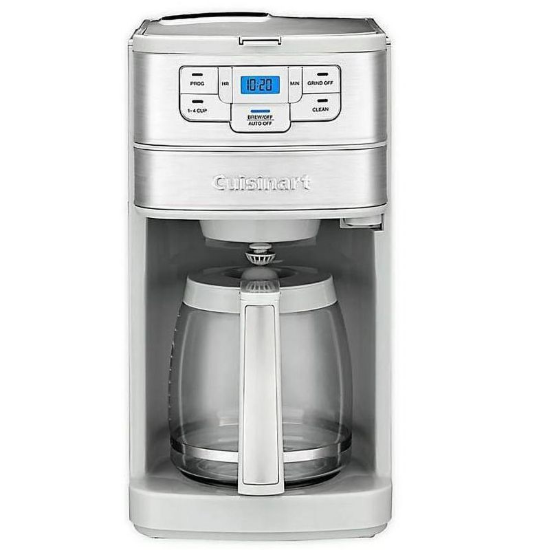 Cuisinart DGB-400SSFR Grind and Brew 12 Cup Coffeemaker - Silver - Certified Refurbished, 1 of 8