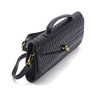 Adornia Black Woven Baguette Bag - 2 of 3