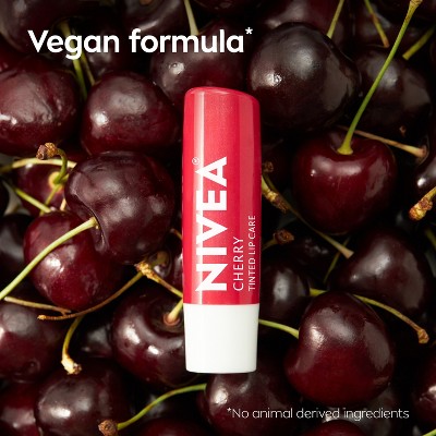 NIVEA Lip Cherry Tinted Lip Balms - 0.34oz/2ct: Moisturizing, Stick Form