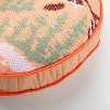 16" Embroidered Mountain Landscape Indoor/Outdoor Round Throw Pillow - Hearth & Hand™ with Magnolia - 4 of 4