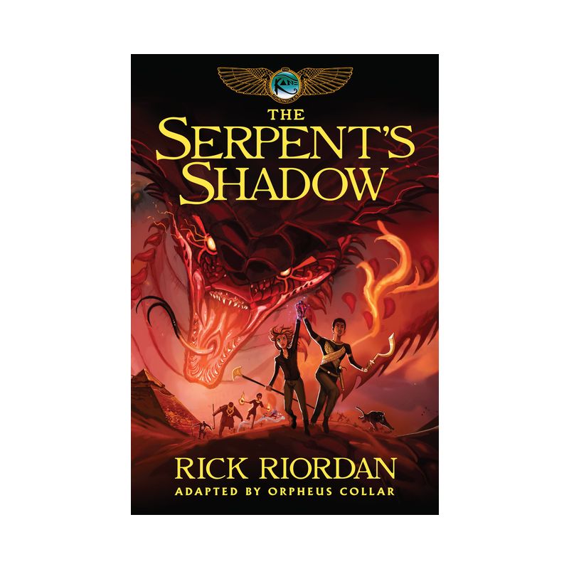 Kane Chronicles, The, Book Three: Serpent's Shadow: The Graphic Novel, The-Kane Chronicles, The, Book Three - by  Rick Riordan (Paperback), 1 of 2