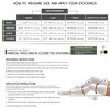 Truform Surgical Stockings, 18 mmHg Compression for Men and Women, Thigh High Length, Closed Toe - 2 of 4