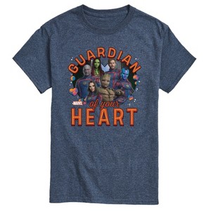 Men's - Marvel - Guardian Of Your Heart Valentine Short Sleeve Graphic T-Shirt - 1 of 4