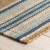 Annie Selke - Dash & Albert Blue Heron Stripe Handwoven Indoor/Outdoor Rug - 3 of 4