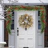 KWPZQEB Lighted Faux Spruce Garland, Christmas Garland for Mantle Table Stairs Railing Xmas Indoor Outdoor Decoration - 3 of 4