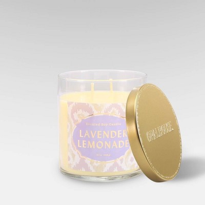 15.1oz Lidded Glass Jar 2-Wick Candle Lavender Lemonade - Opalhouse™