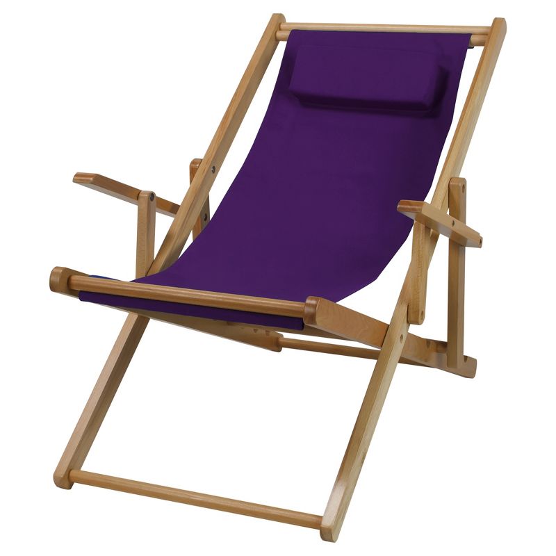 Sling Chair Natural Frame - Flora Home, 1 of 7