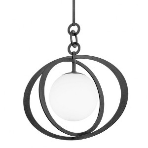 Troy Lighting Olancha 1 - Light Pendant in  Black Iron - 1 of 1