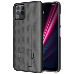Nakedcellphone Case for T-Mobile REVVL 6X Pro 5G (2023) / REVVL 6 5G Pro (2022) (Slim Cover with Kickstand) - 1 of 4
