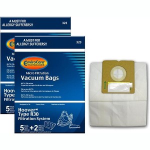 EnviroCare Replacement Micro Filtration Vacuum Cleaner Dust Bags made to fit Hoover R30 Canisters. 10 bags and 4 Filters - 1 of 4
