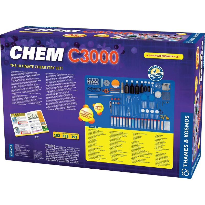 Thames & Kosmos Science Experiment Kit CHEM C3000, 3 of 6