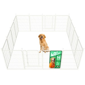 FXW Rollick Dog Playpen for Indoor, Yard, RV Camping, Panels for Puppy and Small Dogs│Patented - 1 of 4