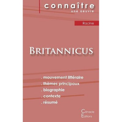 Fiche de lecture Britannicus de Racine (Analyse littéraire de référence et résumé complet) - by  Jean Racine (Paperback)